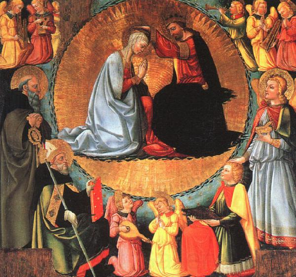 Bicci Di Neri The Coronation of the Virgin Spain oil painting art